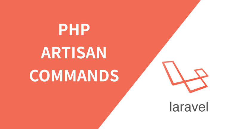 Php Artisan Commands Tutorial 768x432